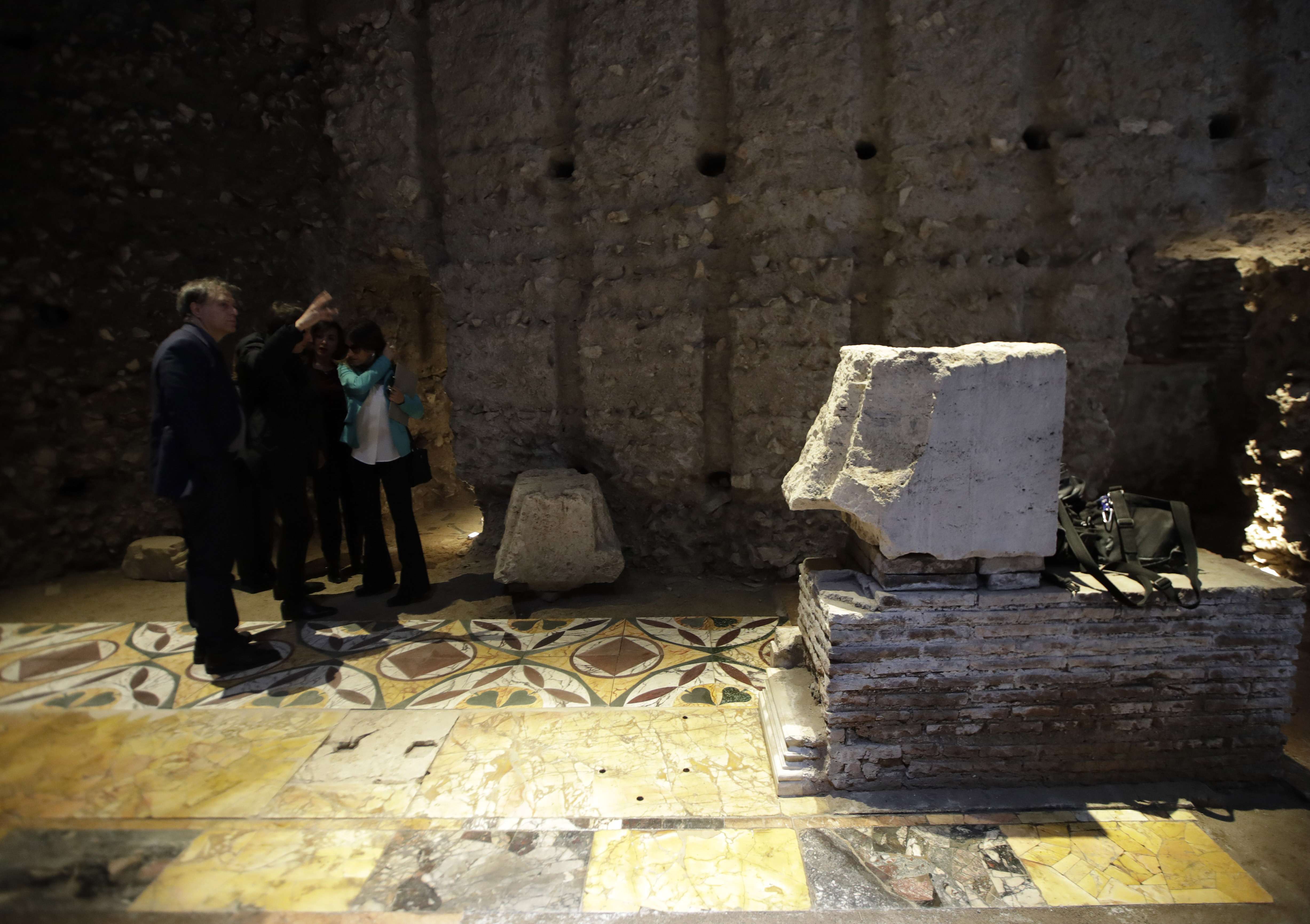 Reabren al público el primer palacio imperial de Nerón