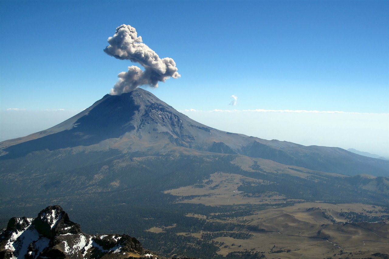 VolcÃ¡n PopocatÃ©petl emite 237 exhalaciones en Ãºltimas 24 horas