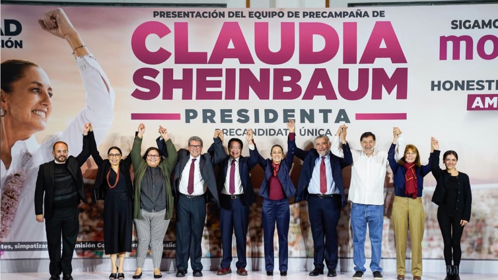 Claudia Sheinbaum blinda a Morena