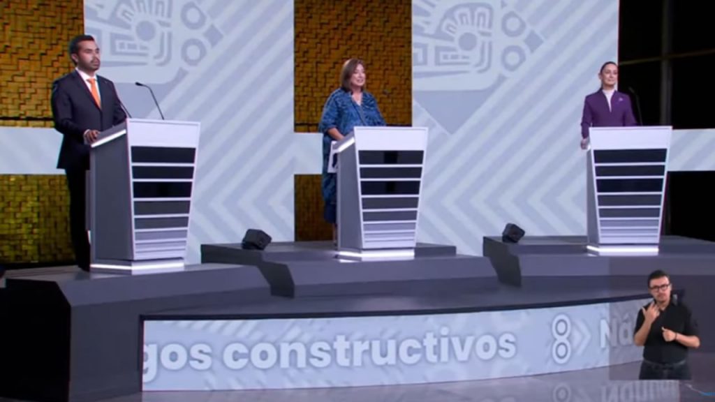 Último Debate presidencial del INE