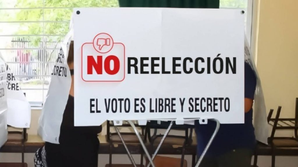 No reelección